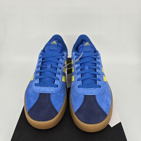 adidas Men\'s VL Court 3.0 JP5286 Bright Royal Pure Sulfur Shoes Size 12 New main image 6